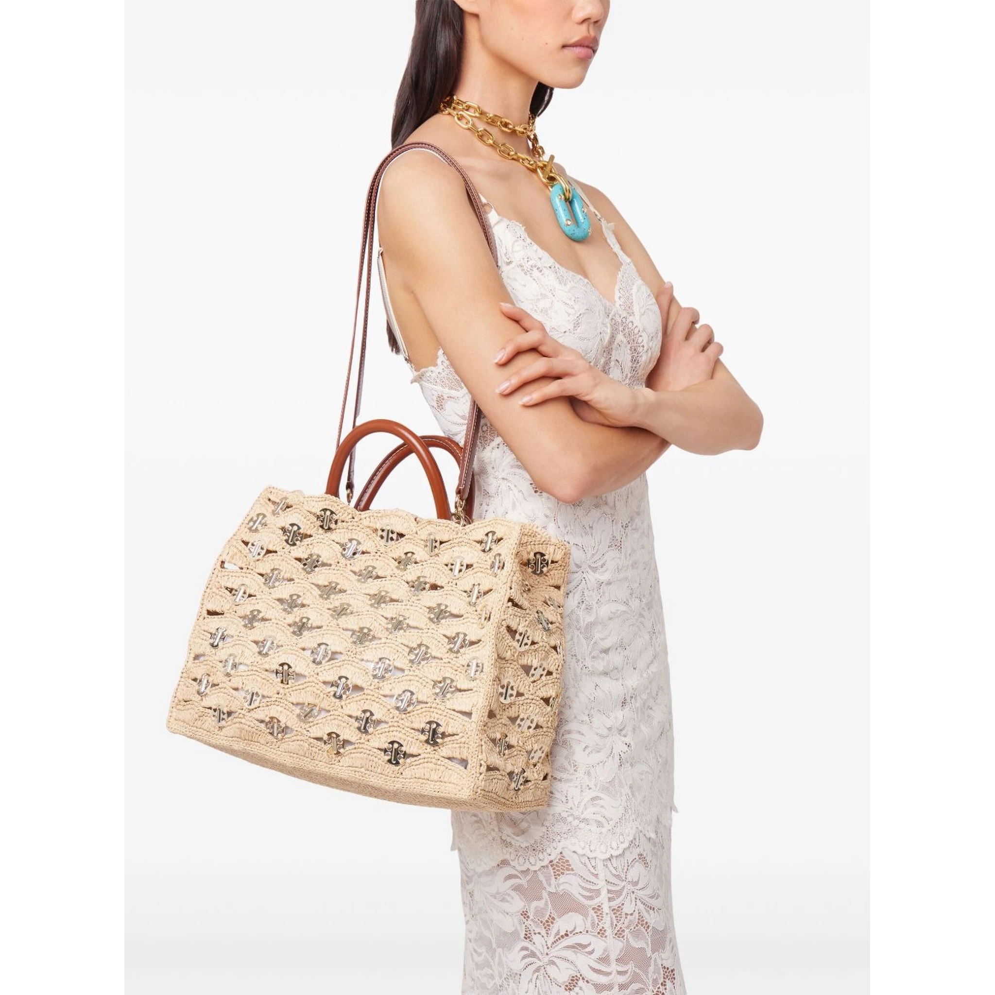 RABANNE Bags.. Natural