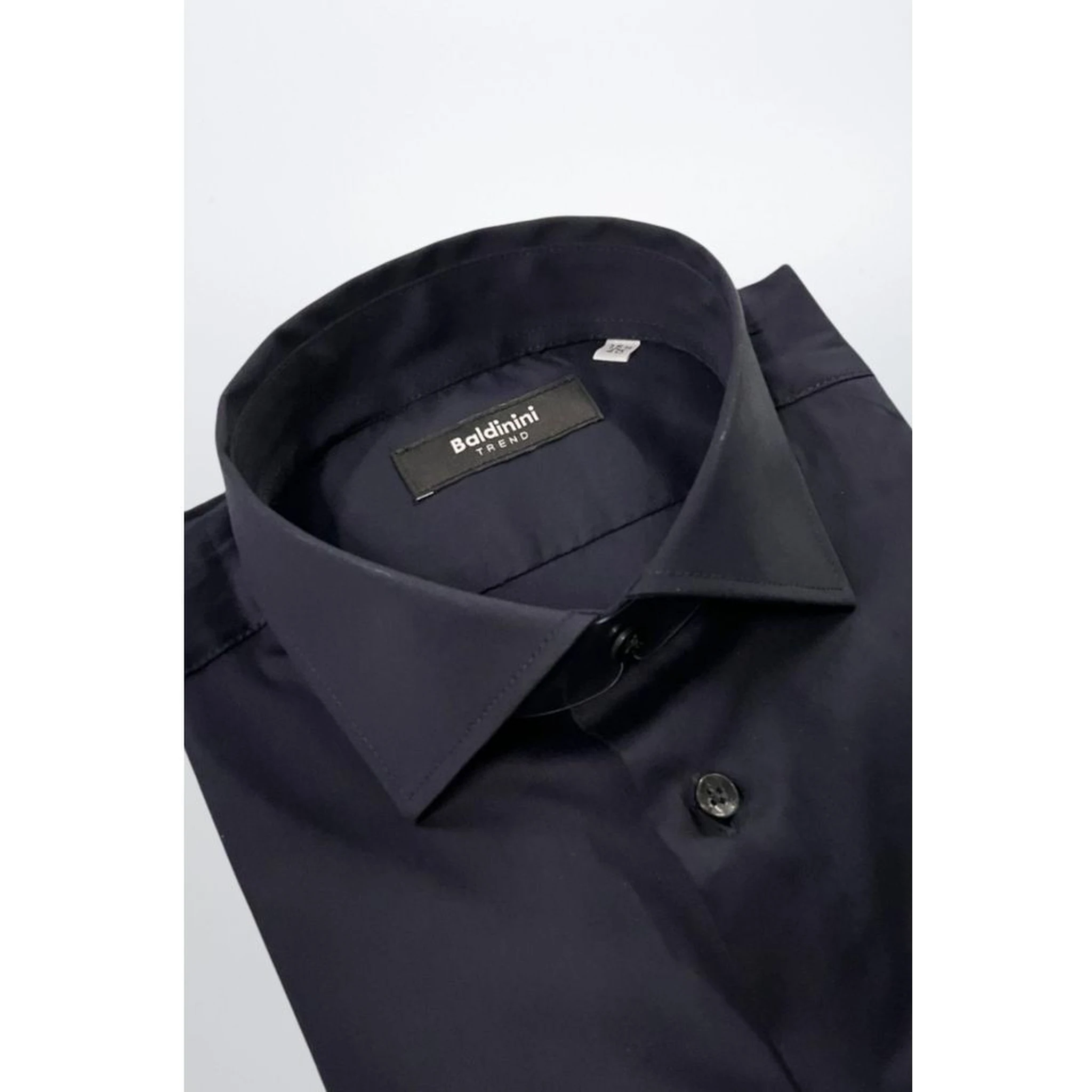 Black Cotton Men's Shirt