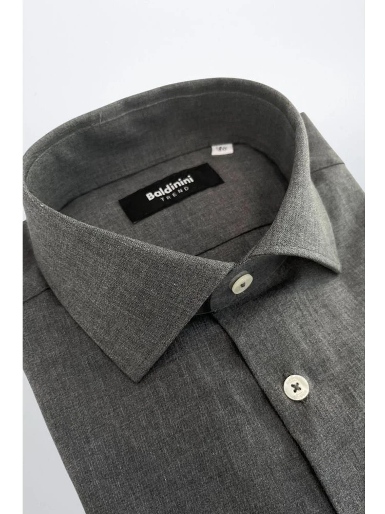 Gray Cotton Men's Shirt alternative