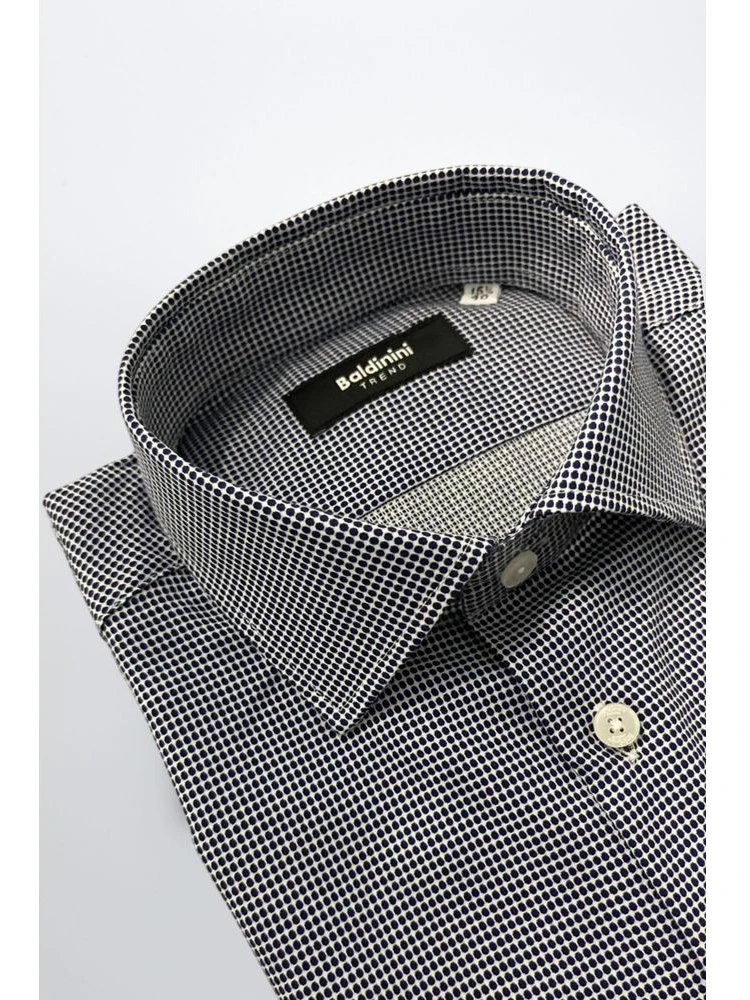 Blue Cotton Men Shirt alternative