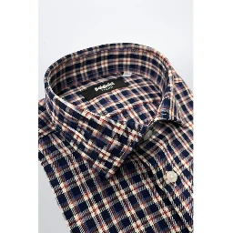 Multicolor Cotton Men Shirt