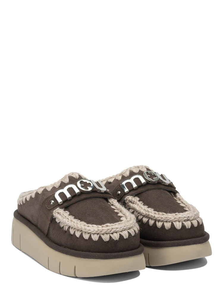 "Bounce Clog Metal Logo" slippers alternative