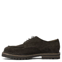 Derby in suede leather