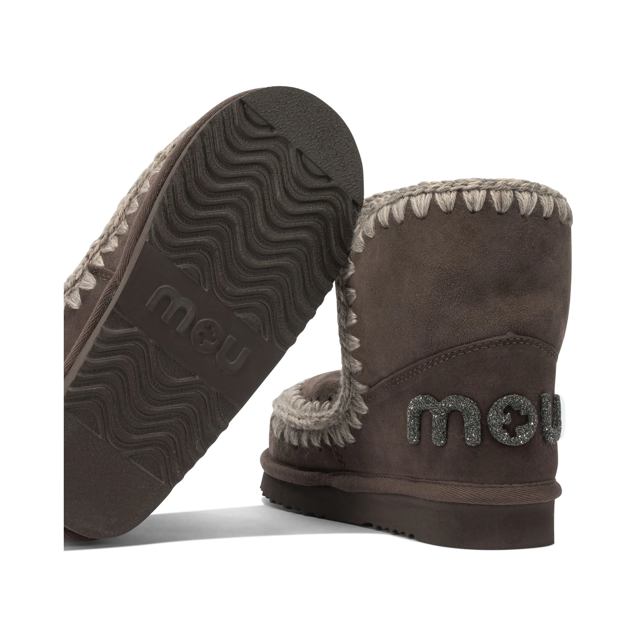 "Eskimo 18 Glitter Logo" ankle boots