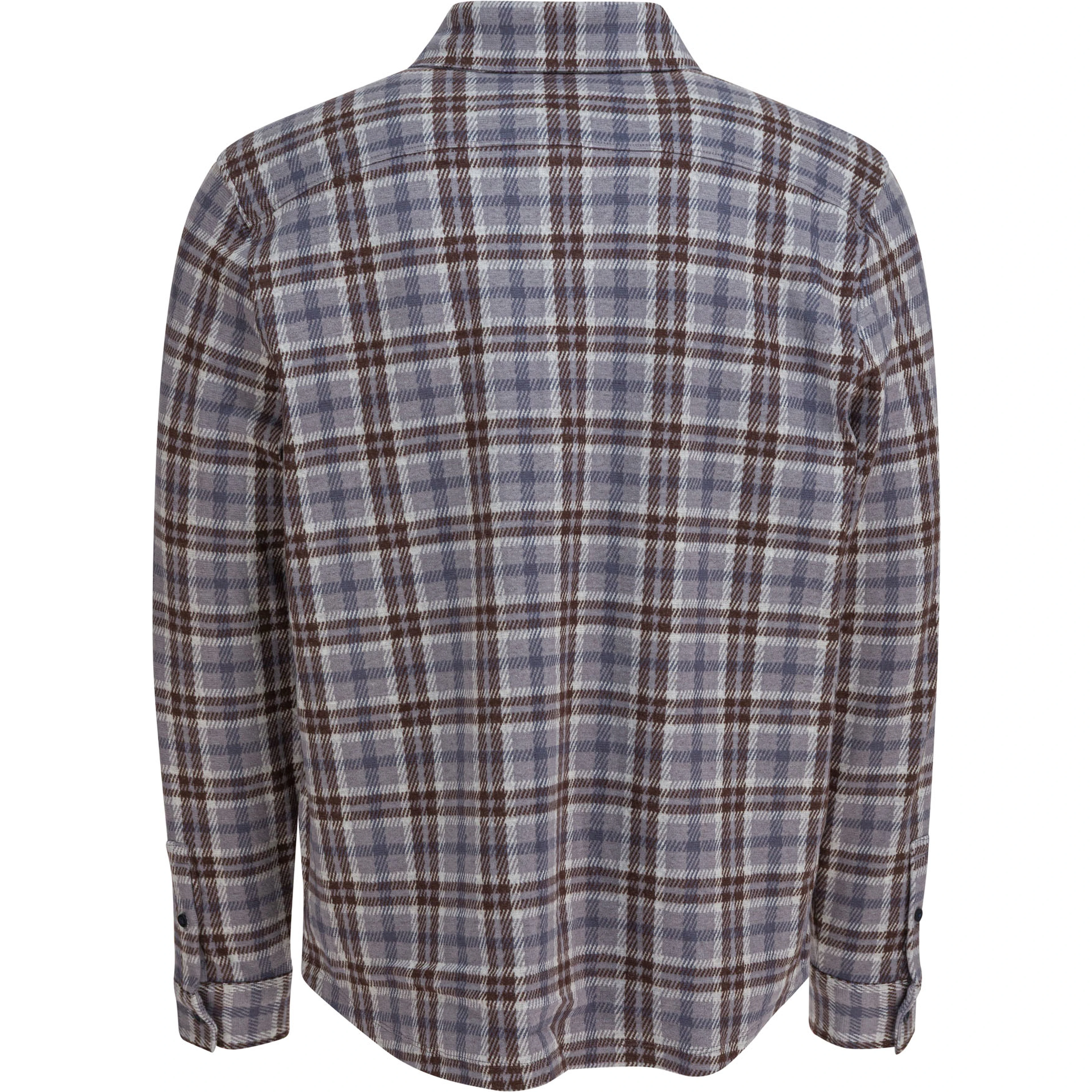 Plaid overshirt jacket