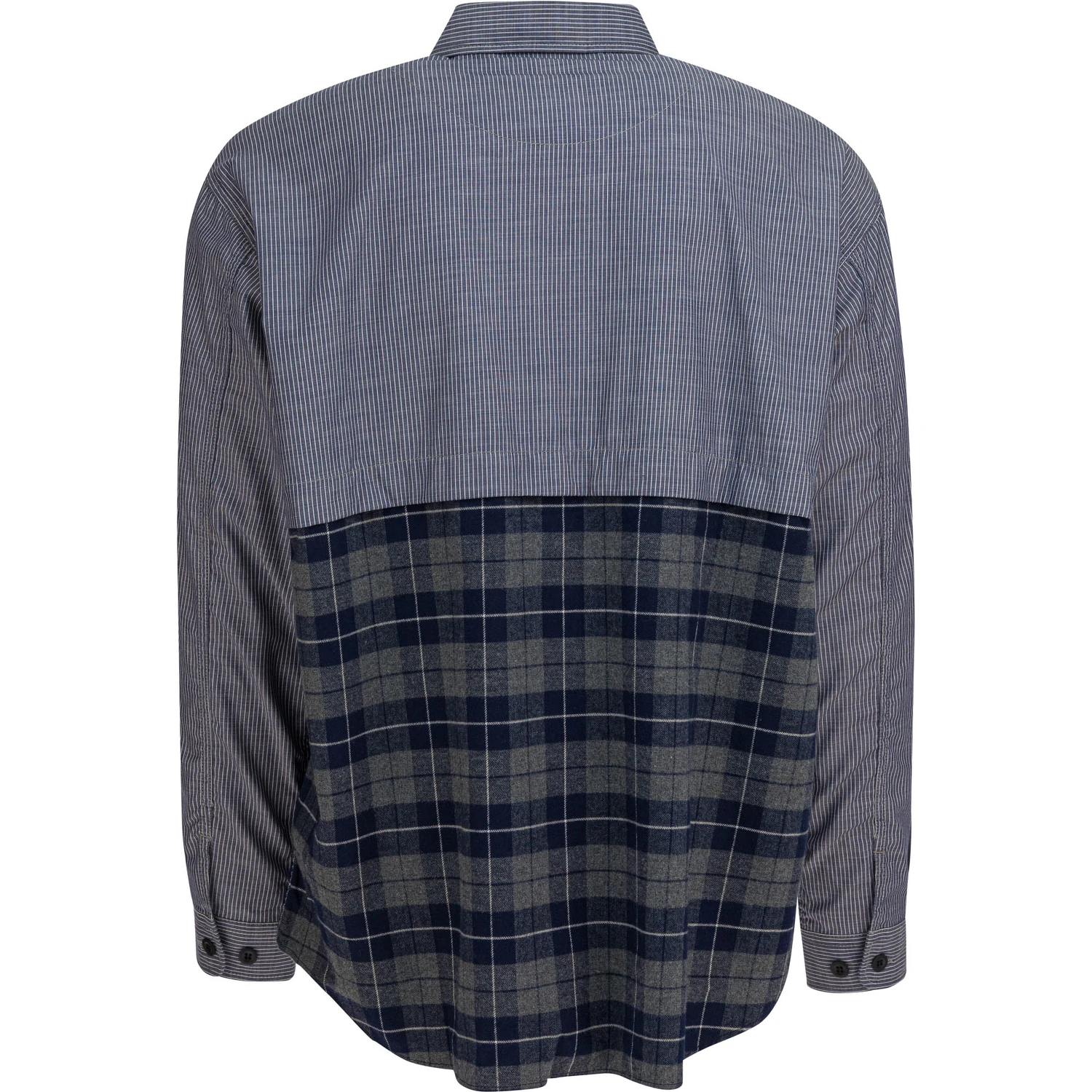 Shirt with cotton inserts