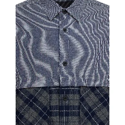 Shirt with cotton inserts