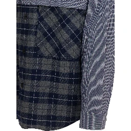 Shirt with cotton inserts
