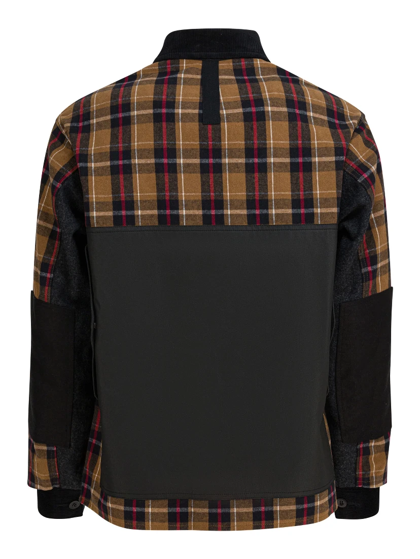 Lightweight check jacket