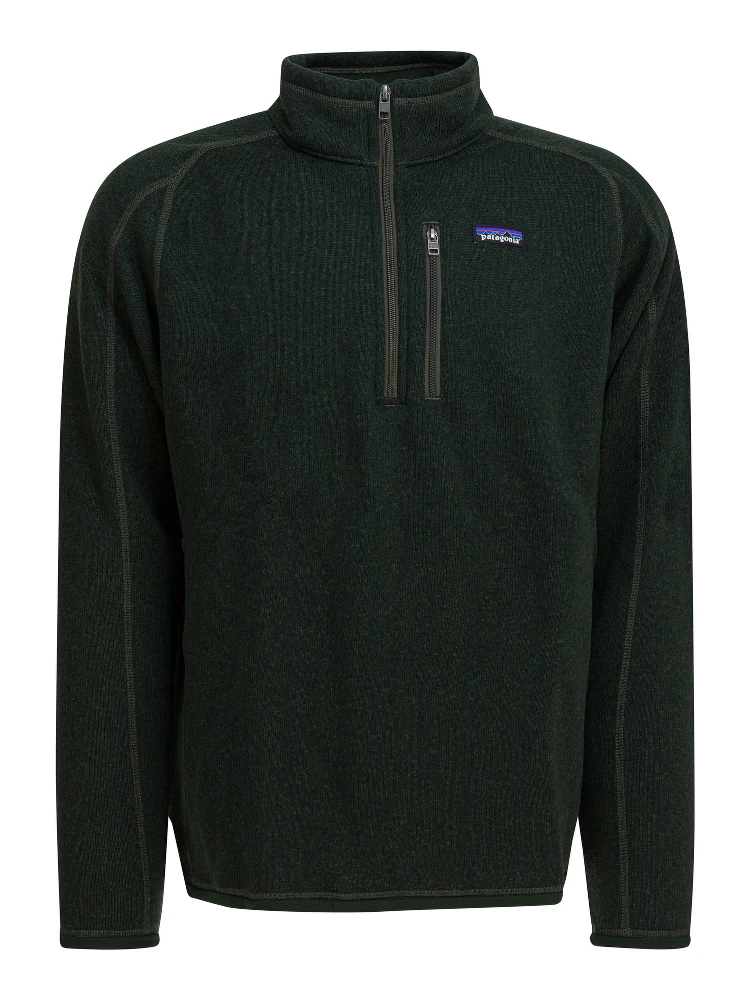 "Better Sweater" half-zip sweatshirt