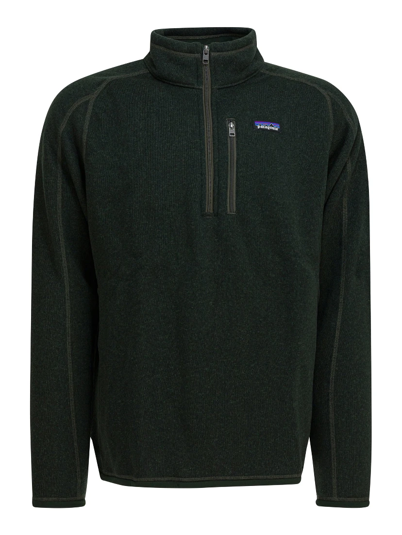 "Better Sweater" half-zip sweatshirt