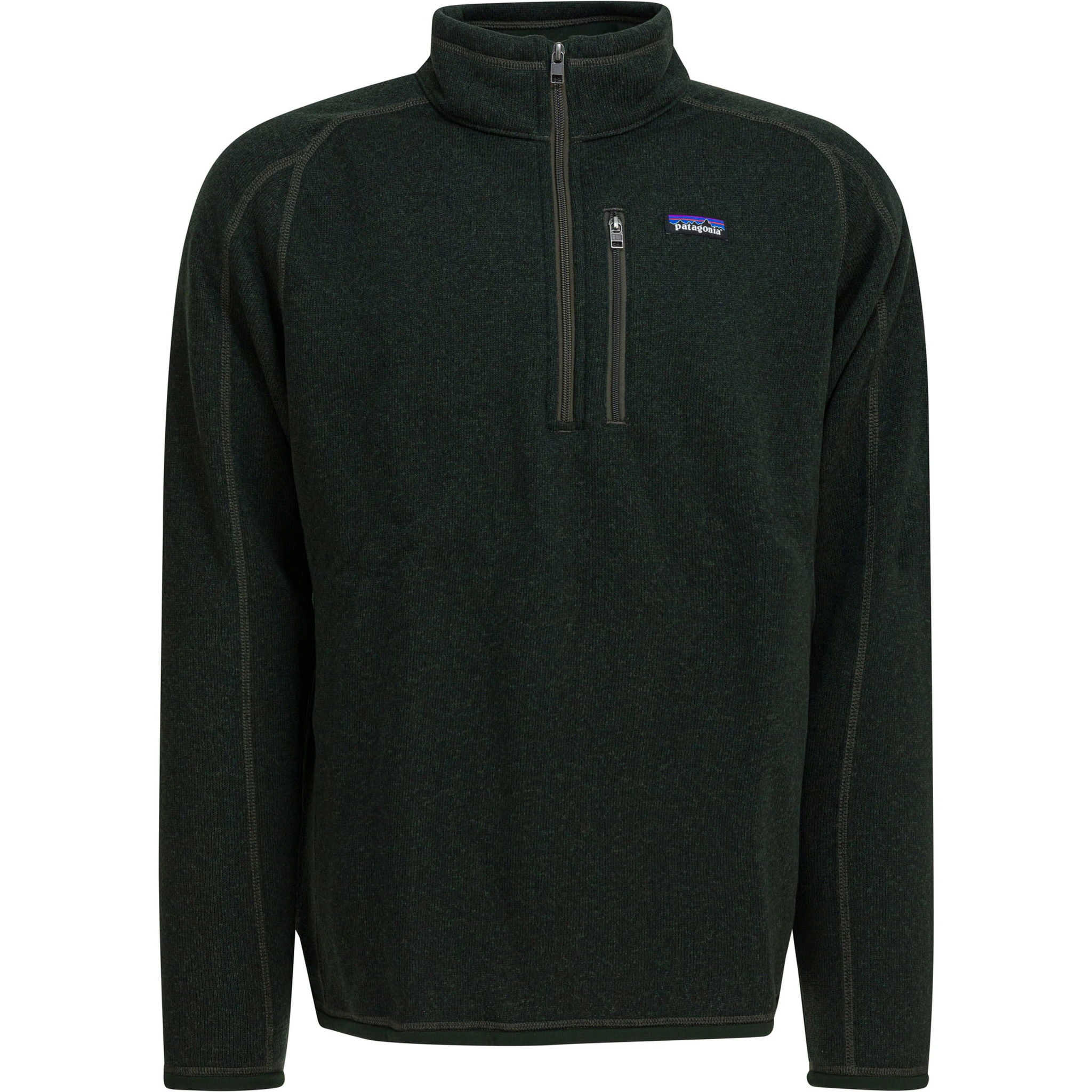 "Better Sweater" half-zip sweatshirt