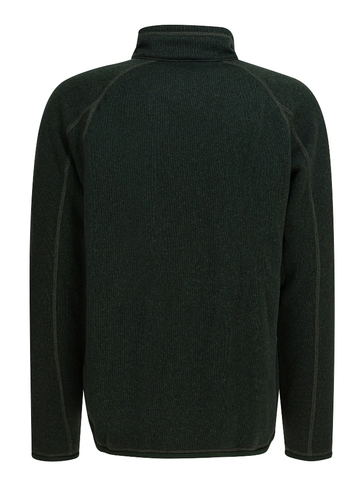 "Better Sweater" half-zip sweatshirt alternative
