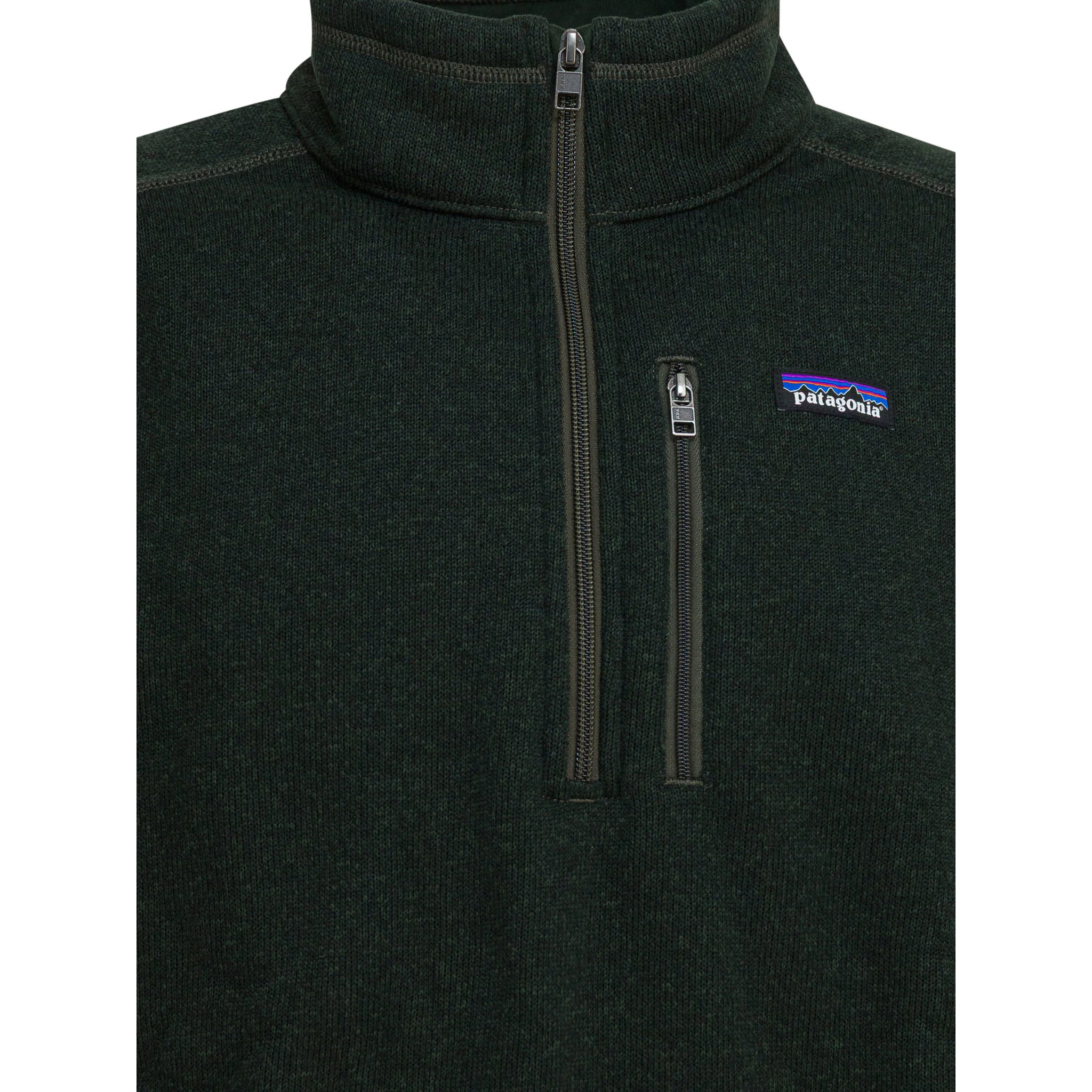 "Better Sweater" half-zip sweatshirt