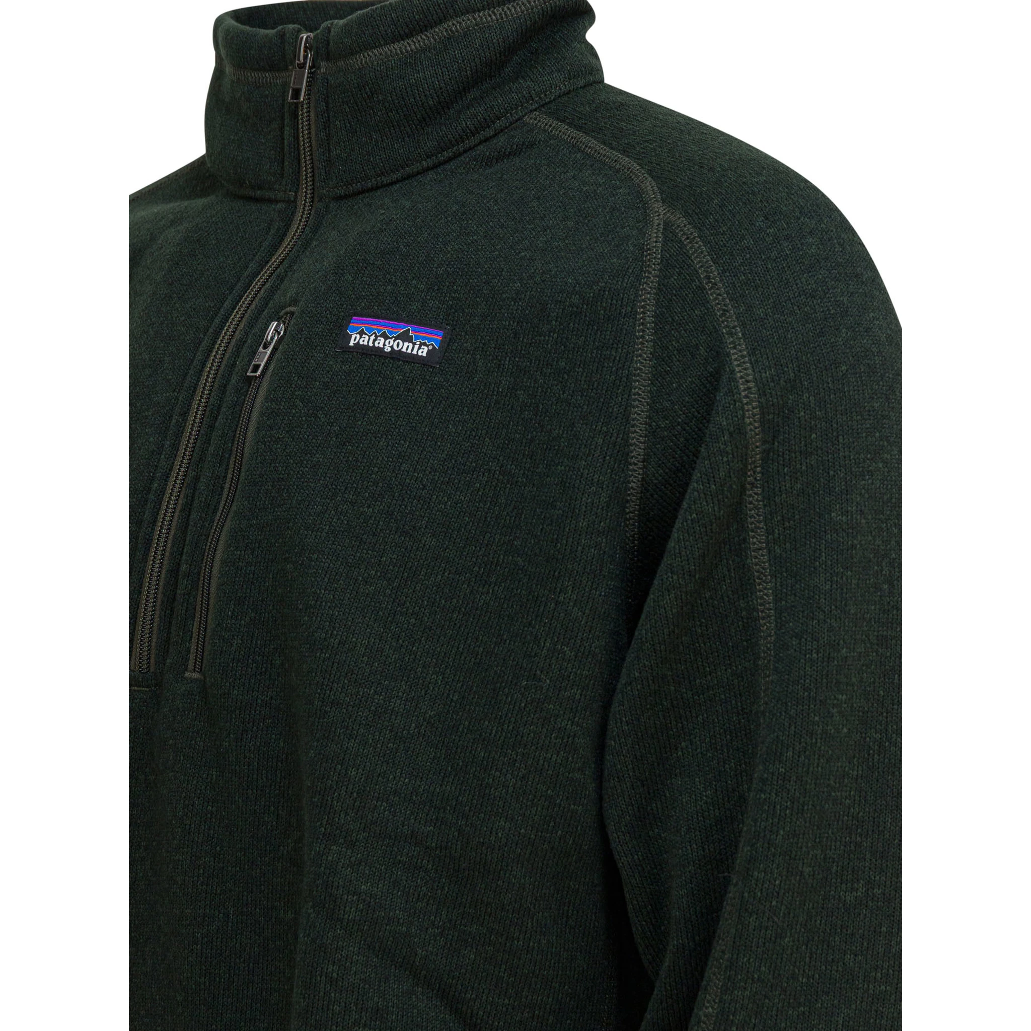 "Better Sweater" half-zip sweatshirt