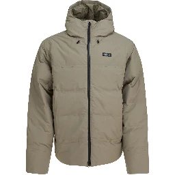 "Jackson Glacier" short down jacket