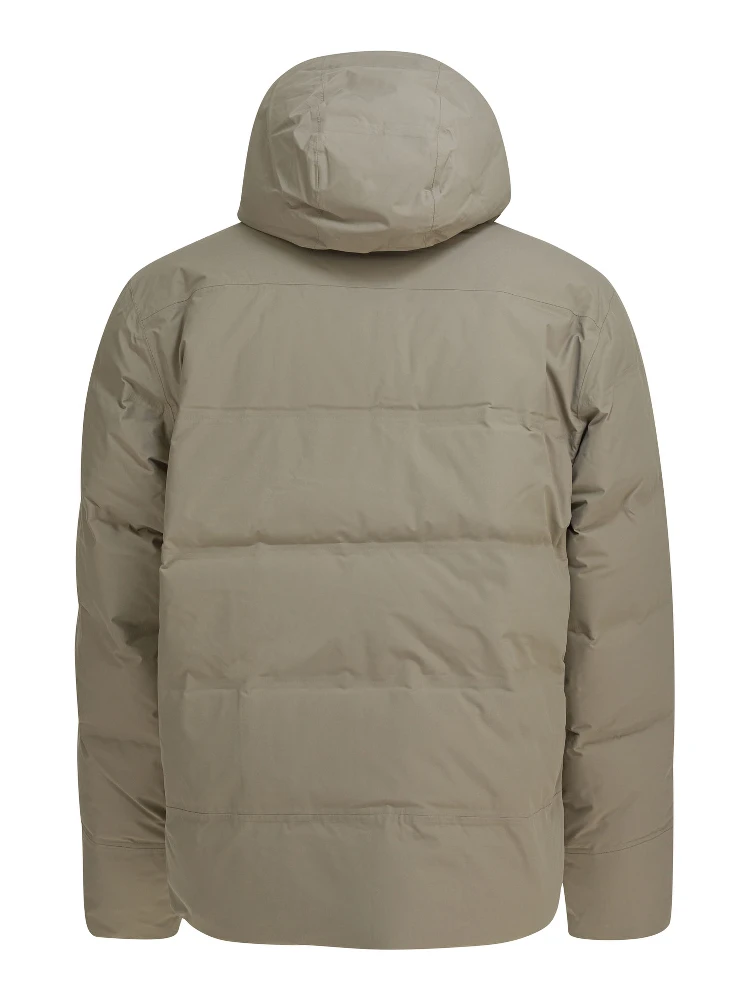 "Jackson Glacier" short down jacket alternative
