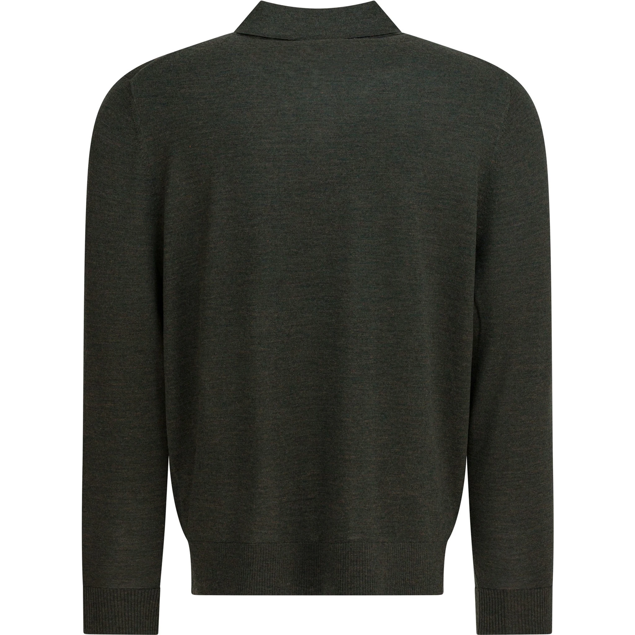 Merino wool polo shirt