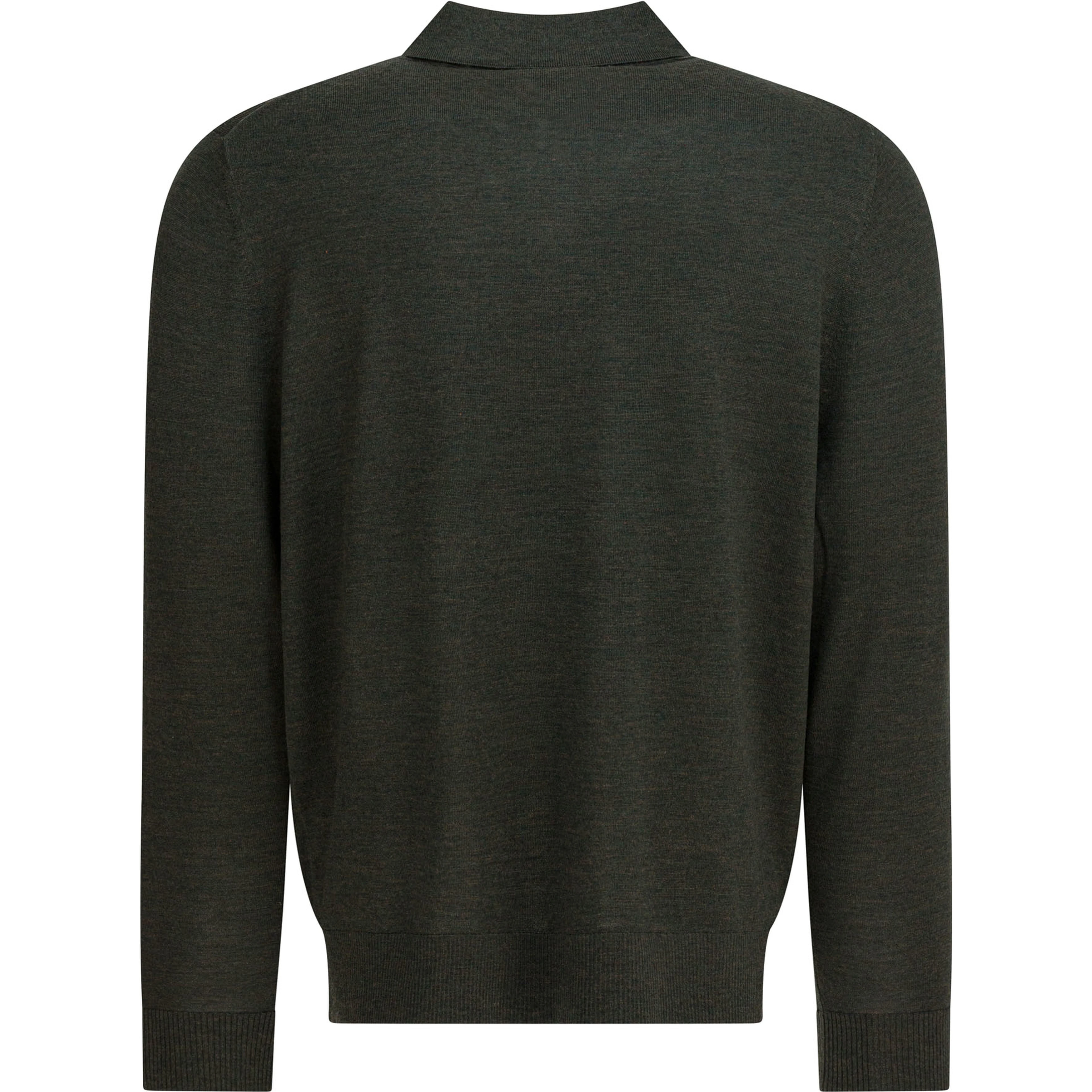 Merino wool polo shirt
