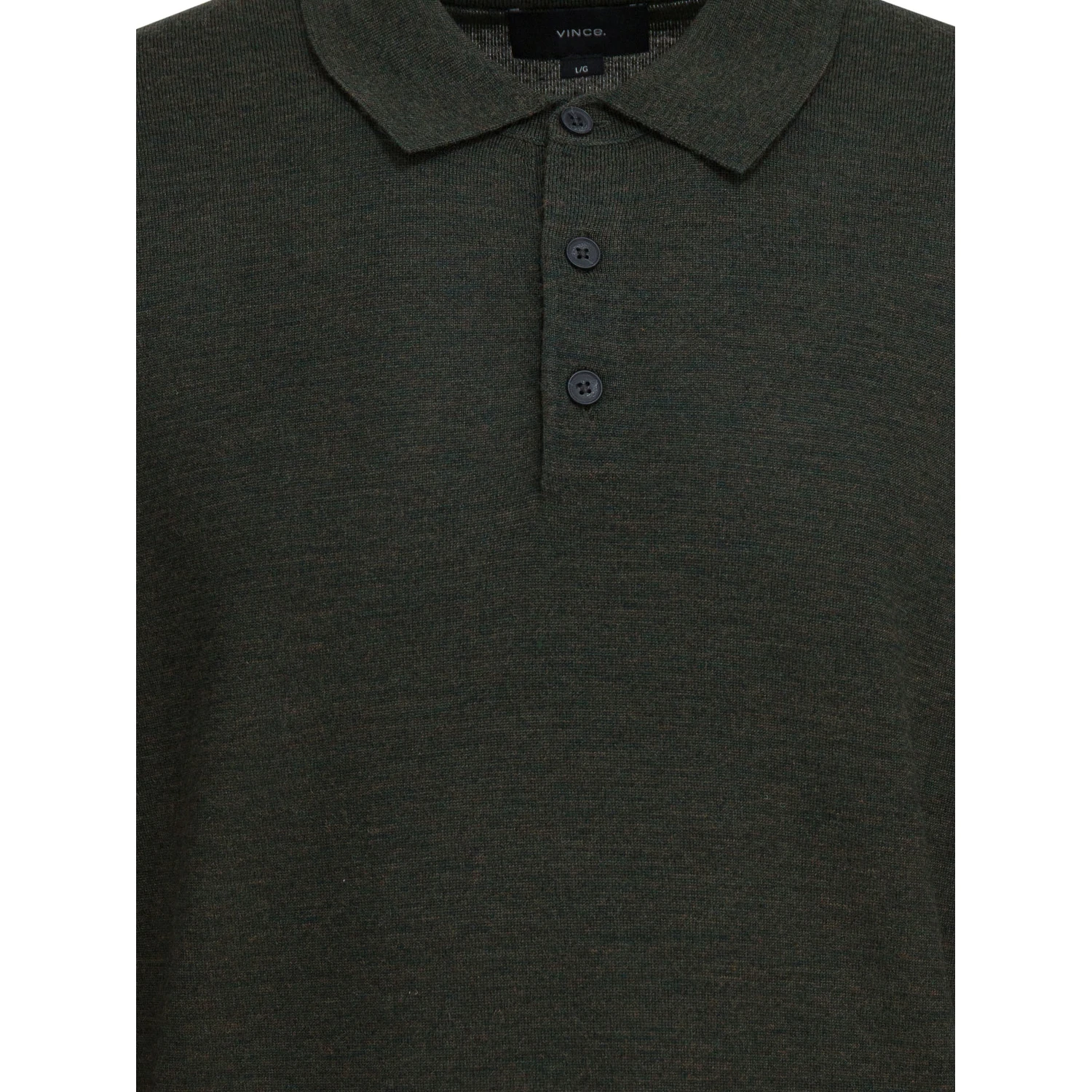 Merino wool polo shirt