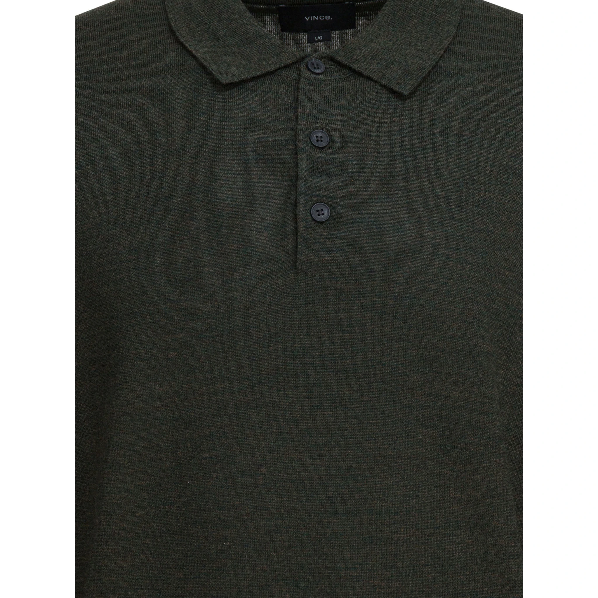 Merino wool polo shirt