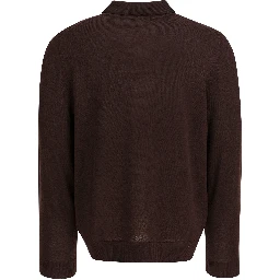 Merino wool polo shirt