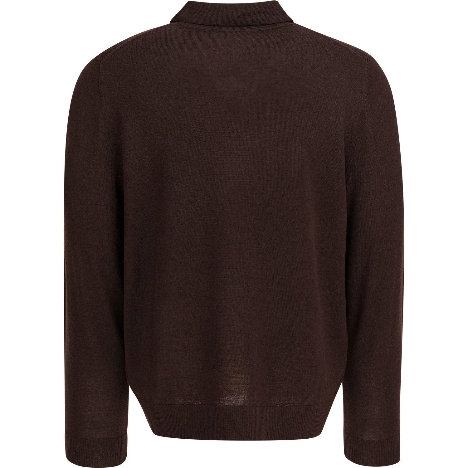 Merino wool polo shirt