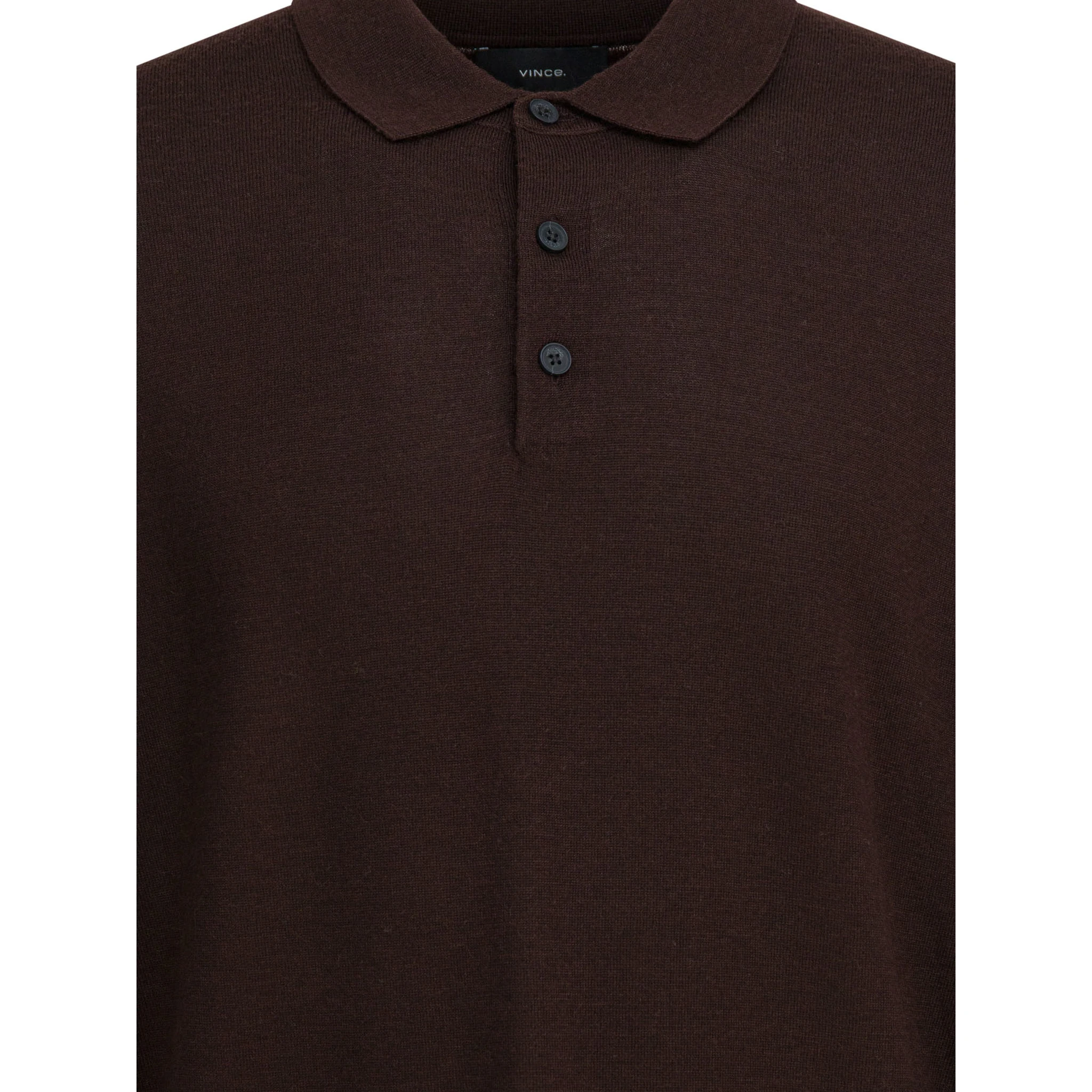 Merino wool polo shirt