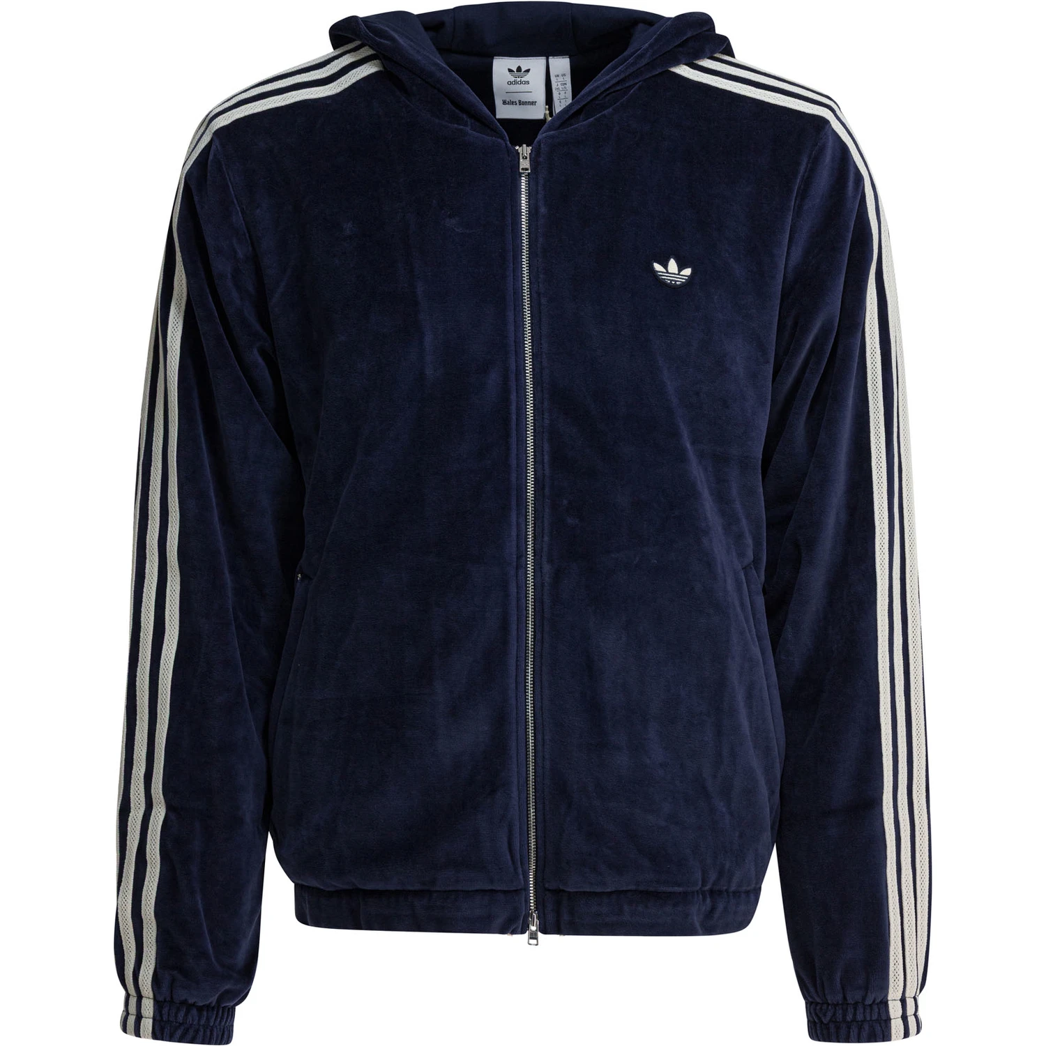 سويت شيرت بسحاب من "Wales Bonner Velour"