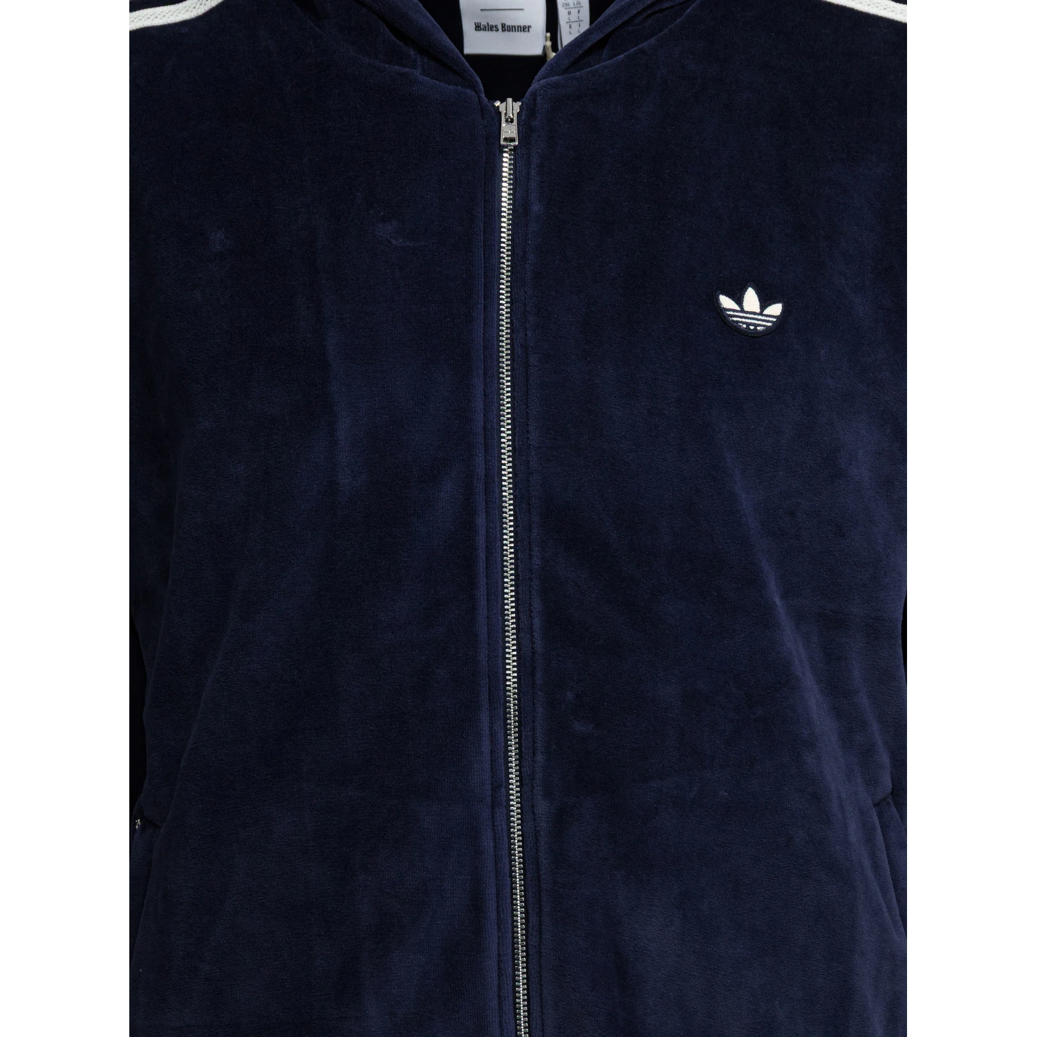 سويت شيرت بسحاب من "Wales Bonner Velour"