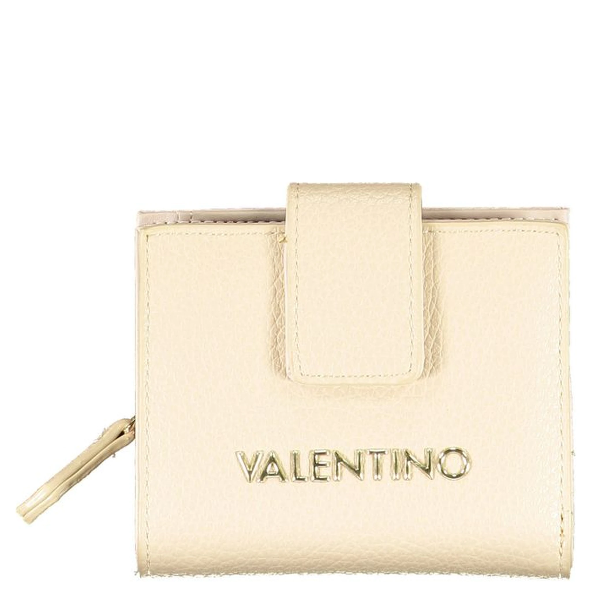 Beige Polyurethane Women Wallet