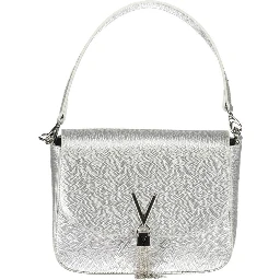 Gray Polyethylene Handbag