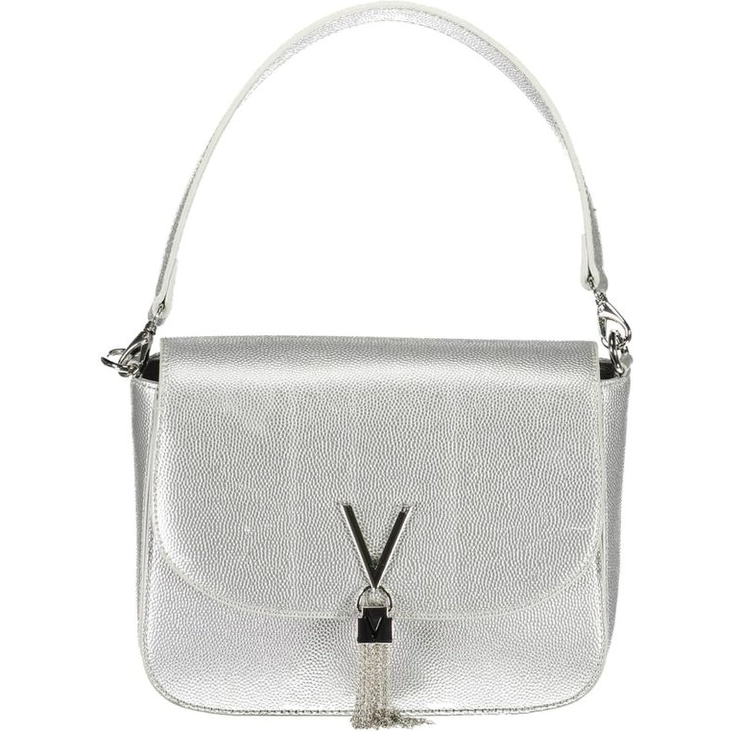 Gray Polyethylene Handbag