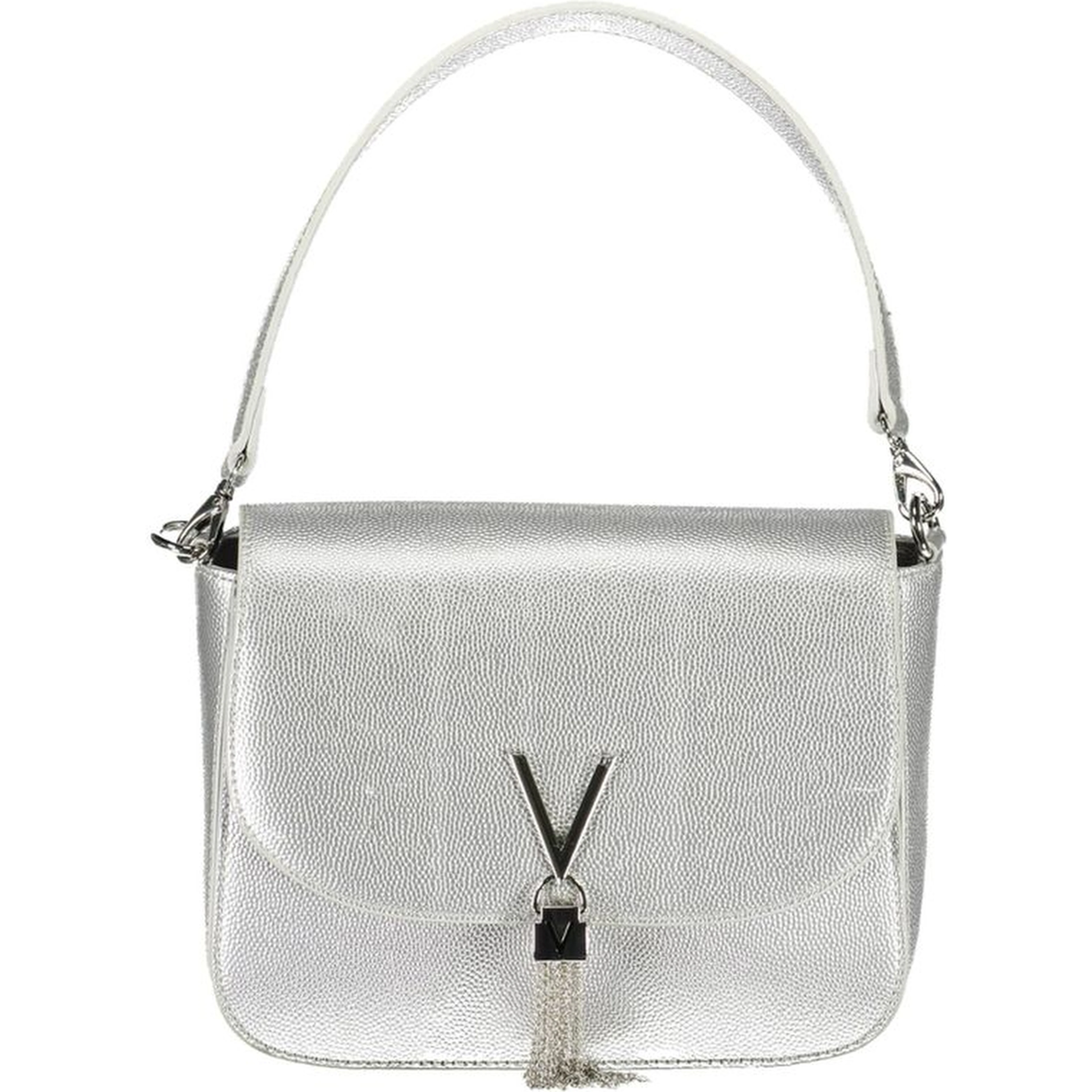 Gray Polyethylene Handbag