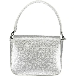 Gray Polyethylene Handbag