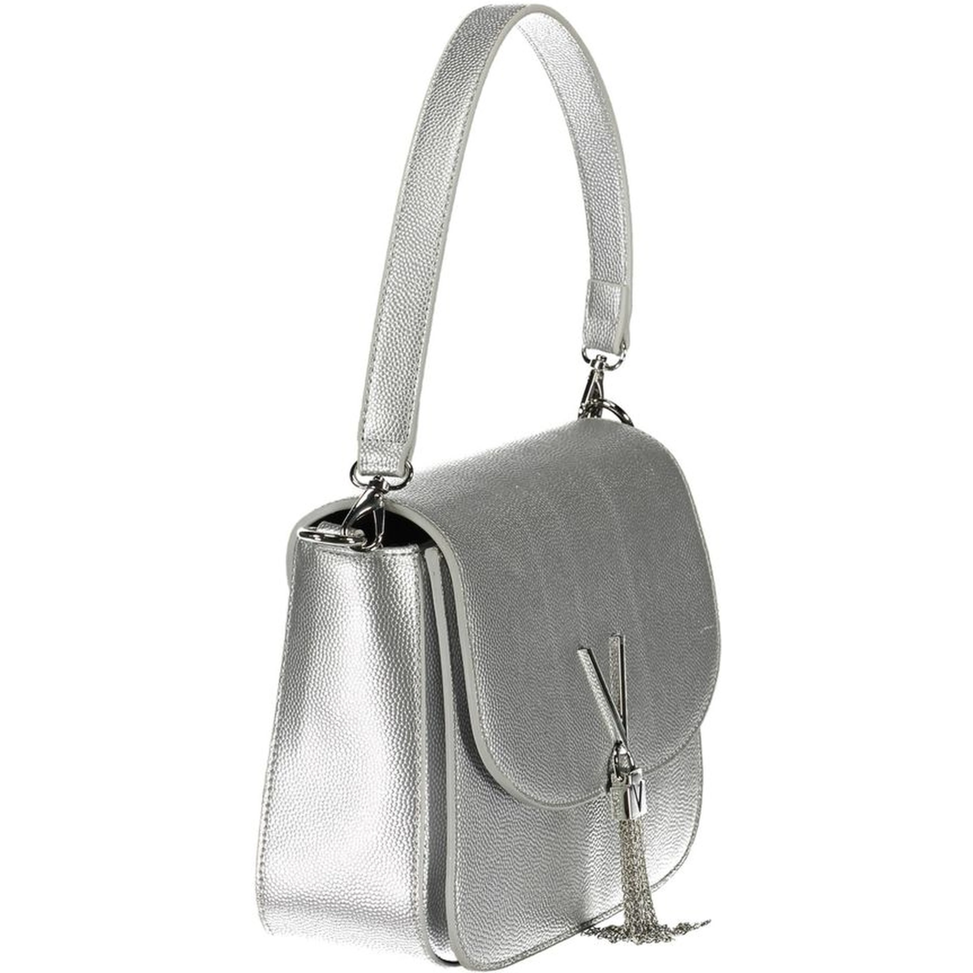 Gray Polyethylene Handbag