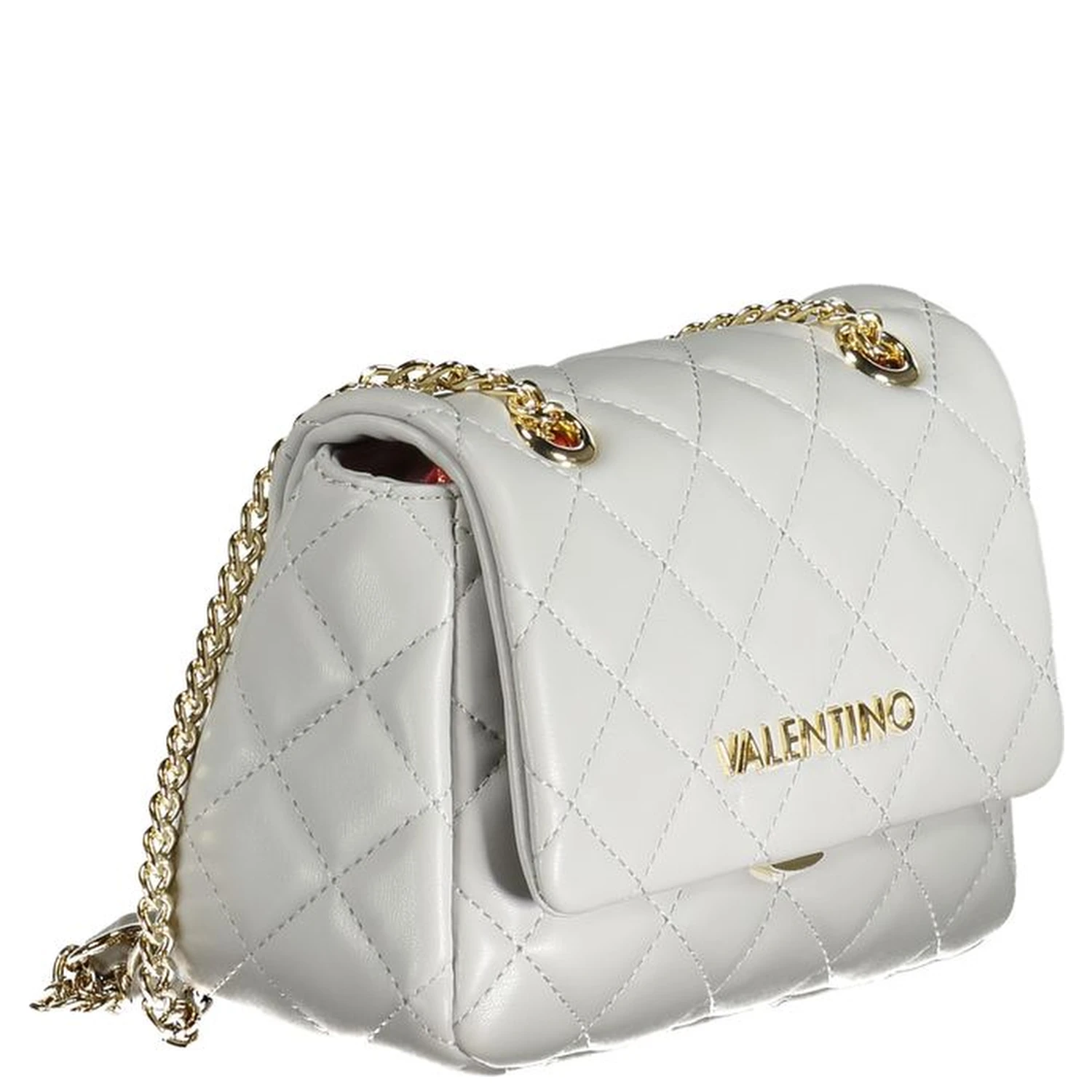 Gray Polyethylene Handbag