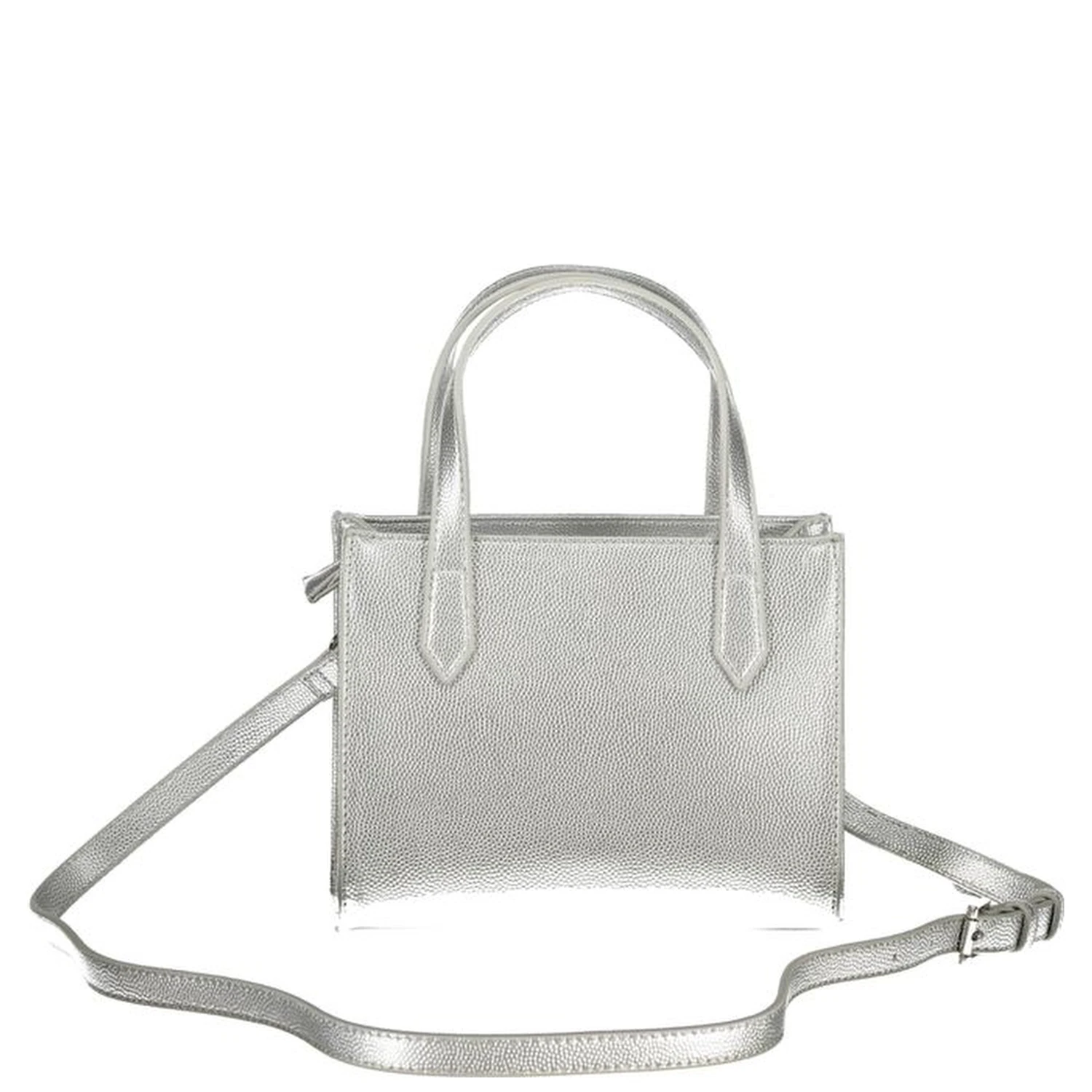Gray Polyethylene Women Handbag