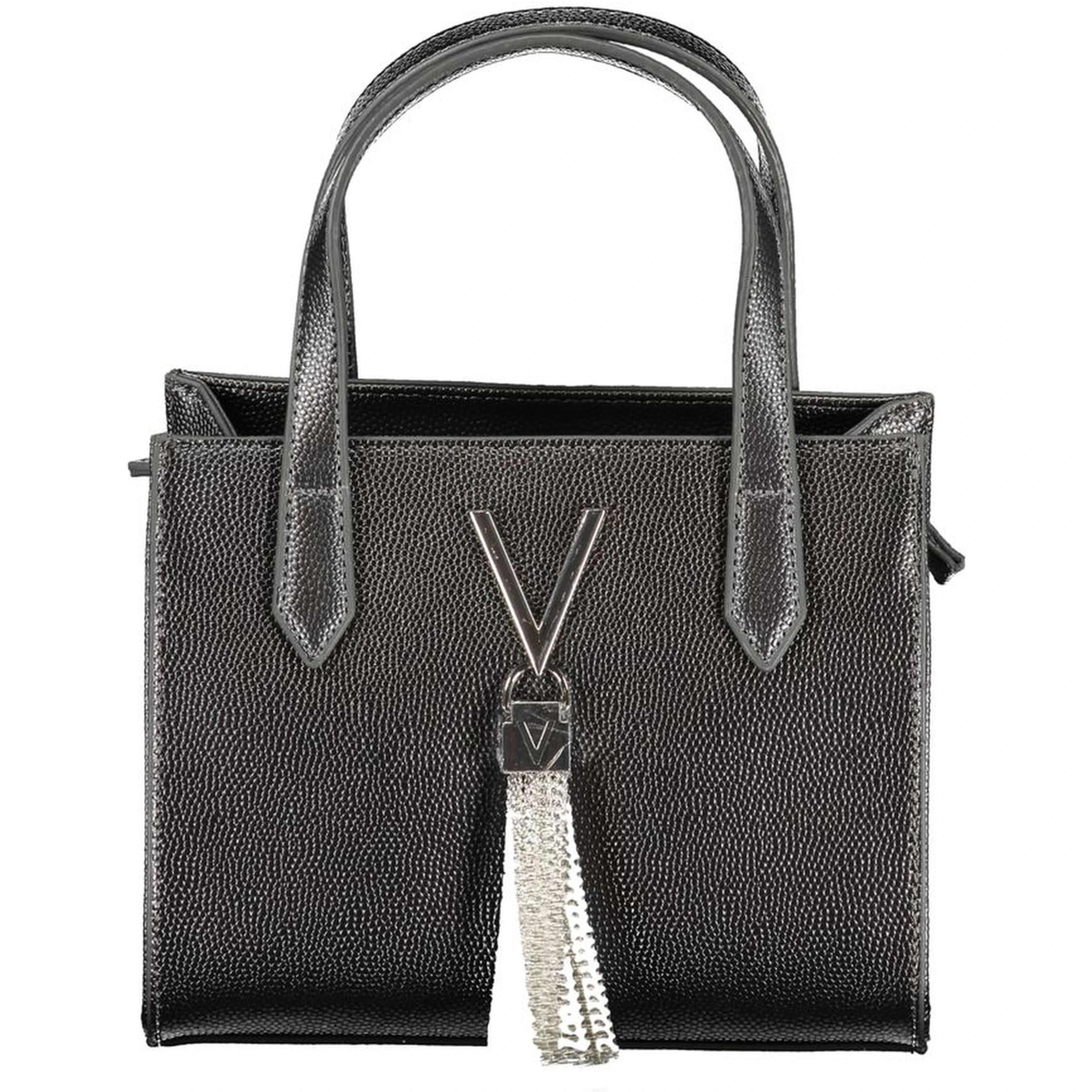 Gray Polyethylene Handbag