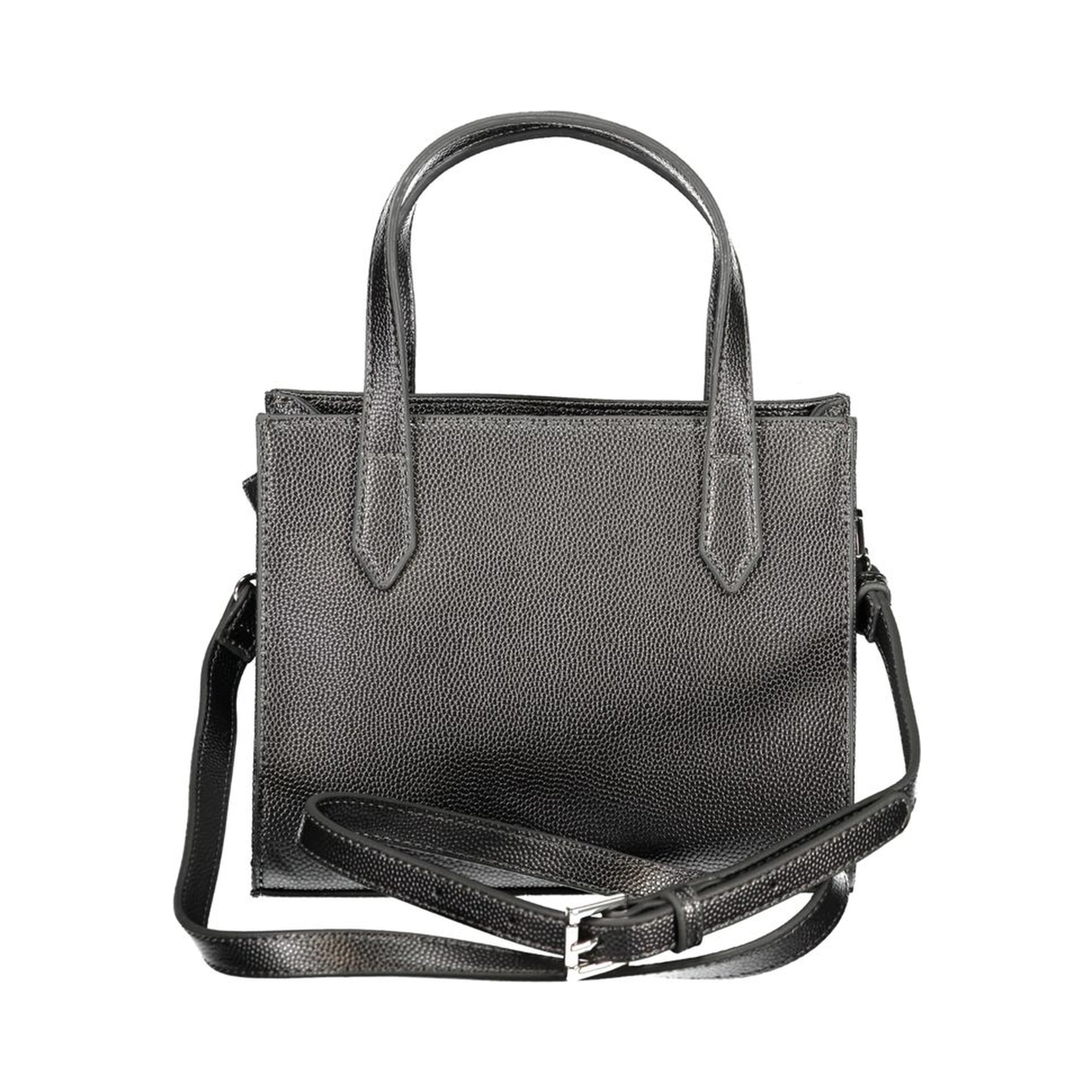 Gray Polyethylene Handbag