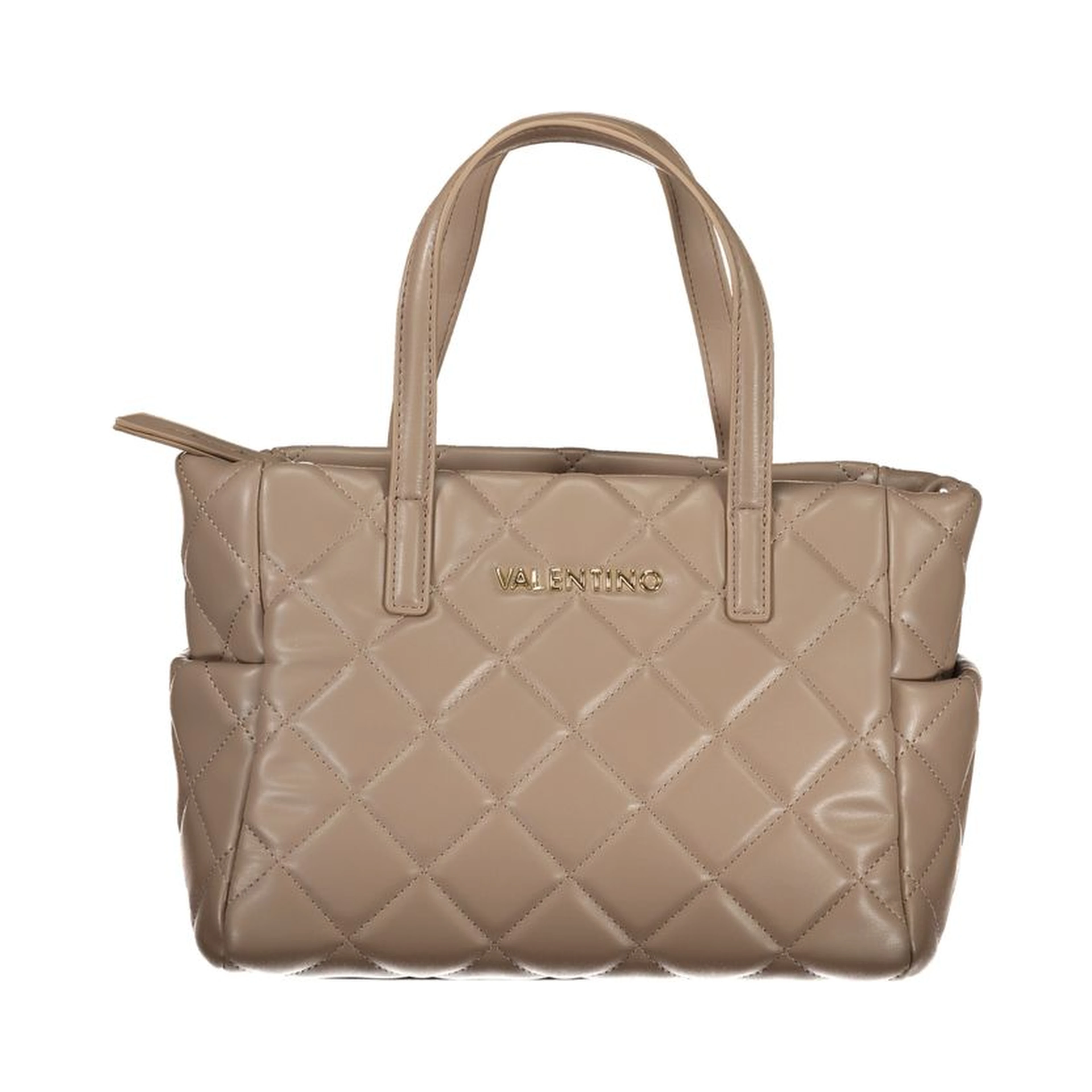 Brown Polyethylene Handbag