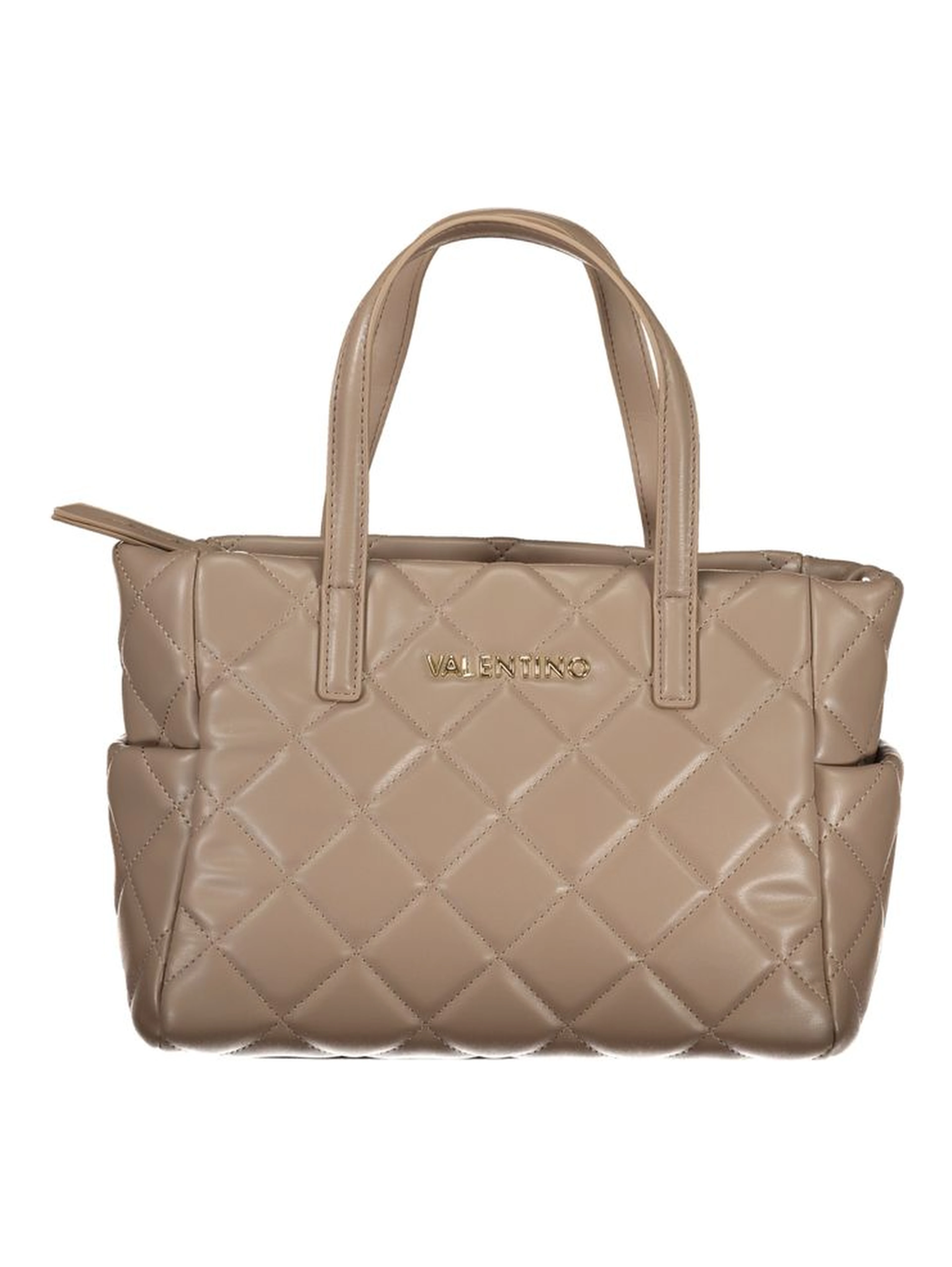 Brown Polyethylene Handbag