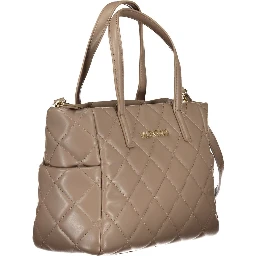 Brown Polyethylene Handbag