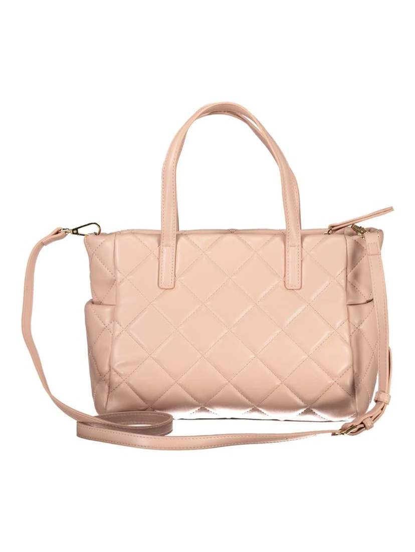 Pink Polyethylene Handbag