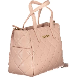 Pink Polyethylene Handbag