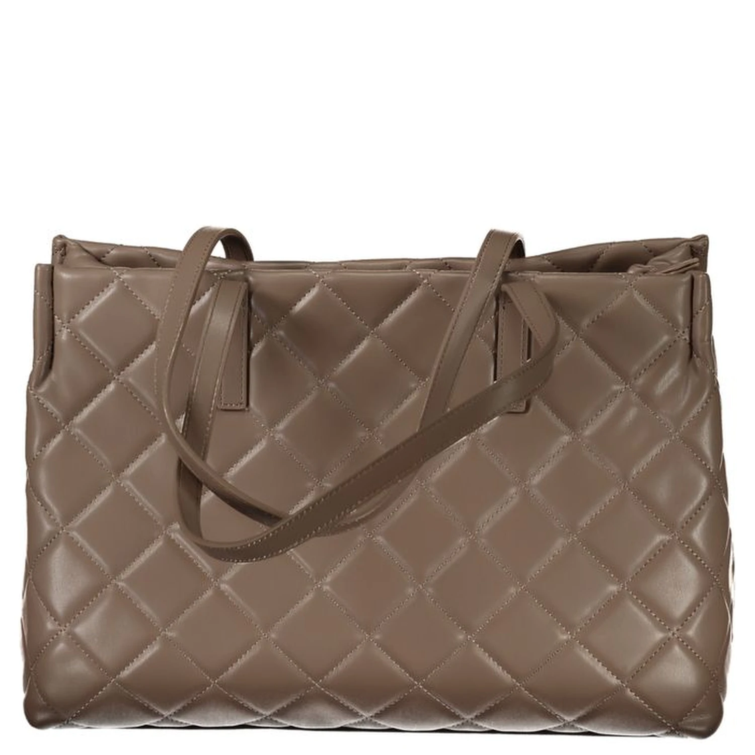 Brown Polyethylene Handbag