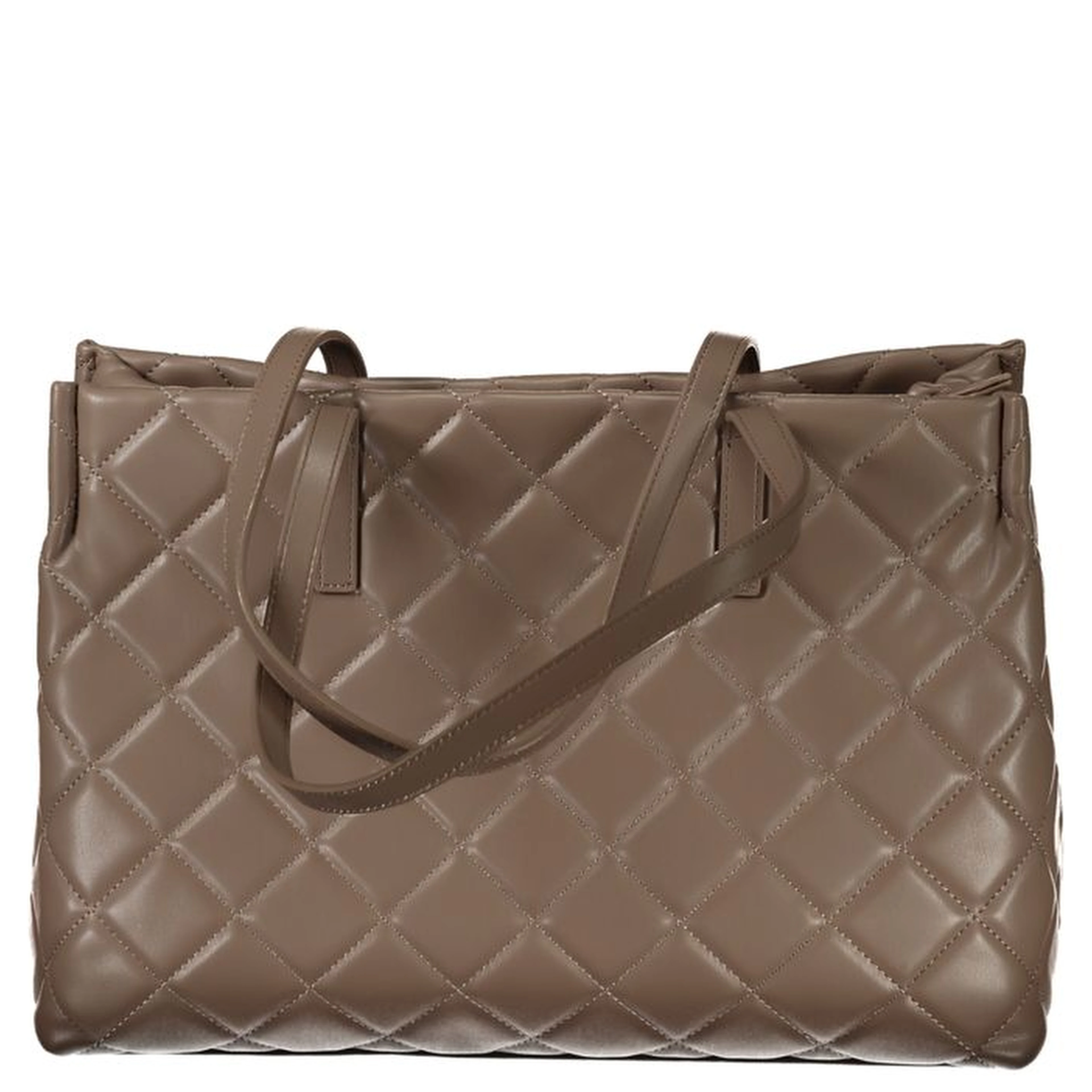 Brown Polyethylene Handbag