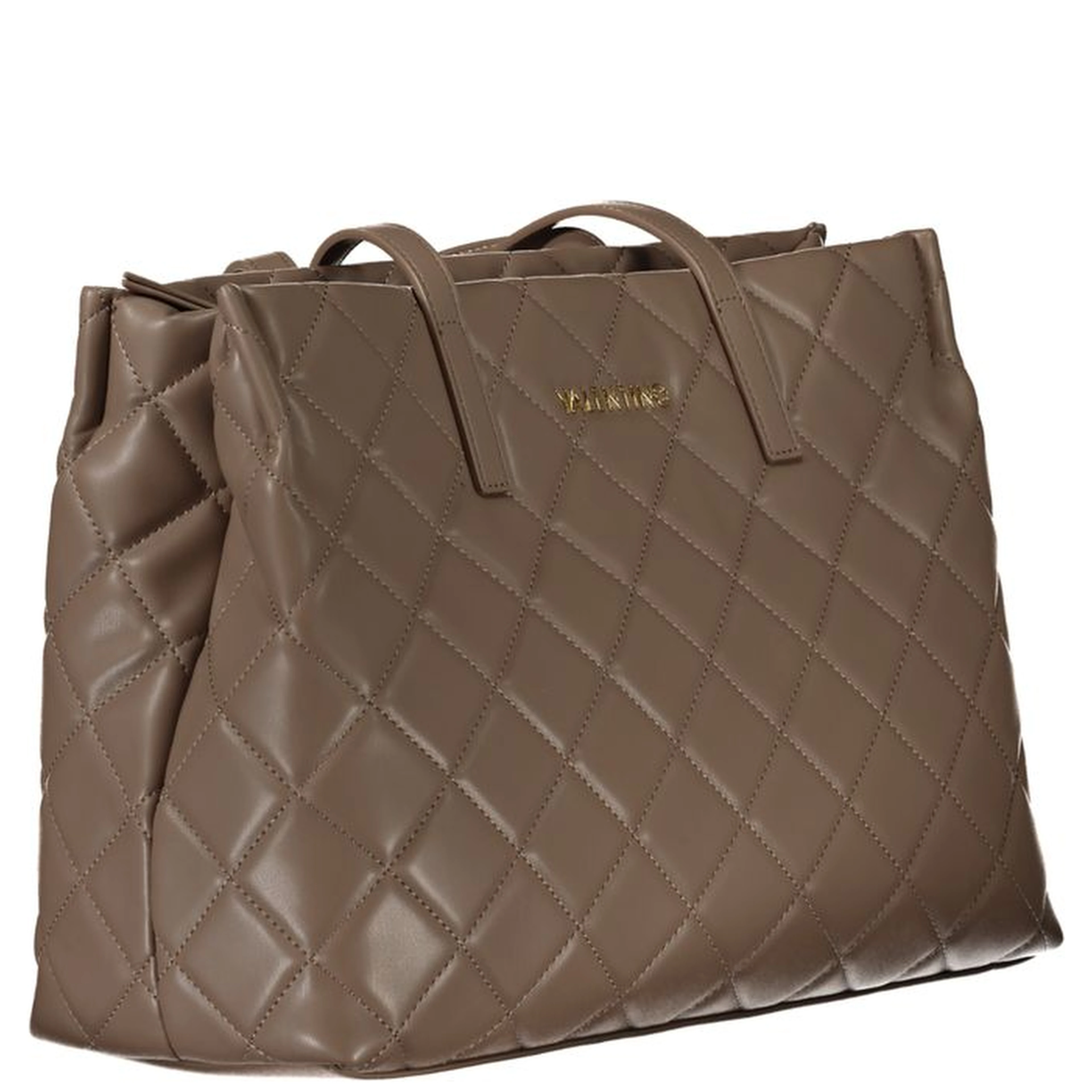 Brown Polyethylene Handbag
