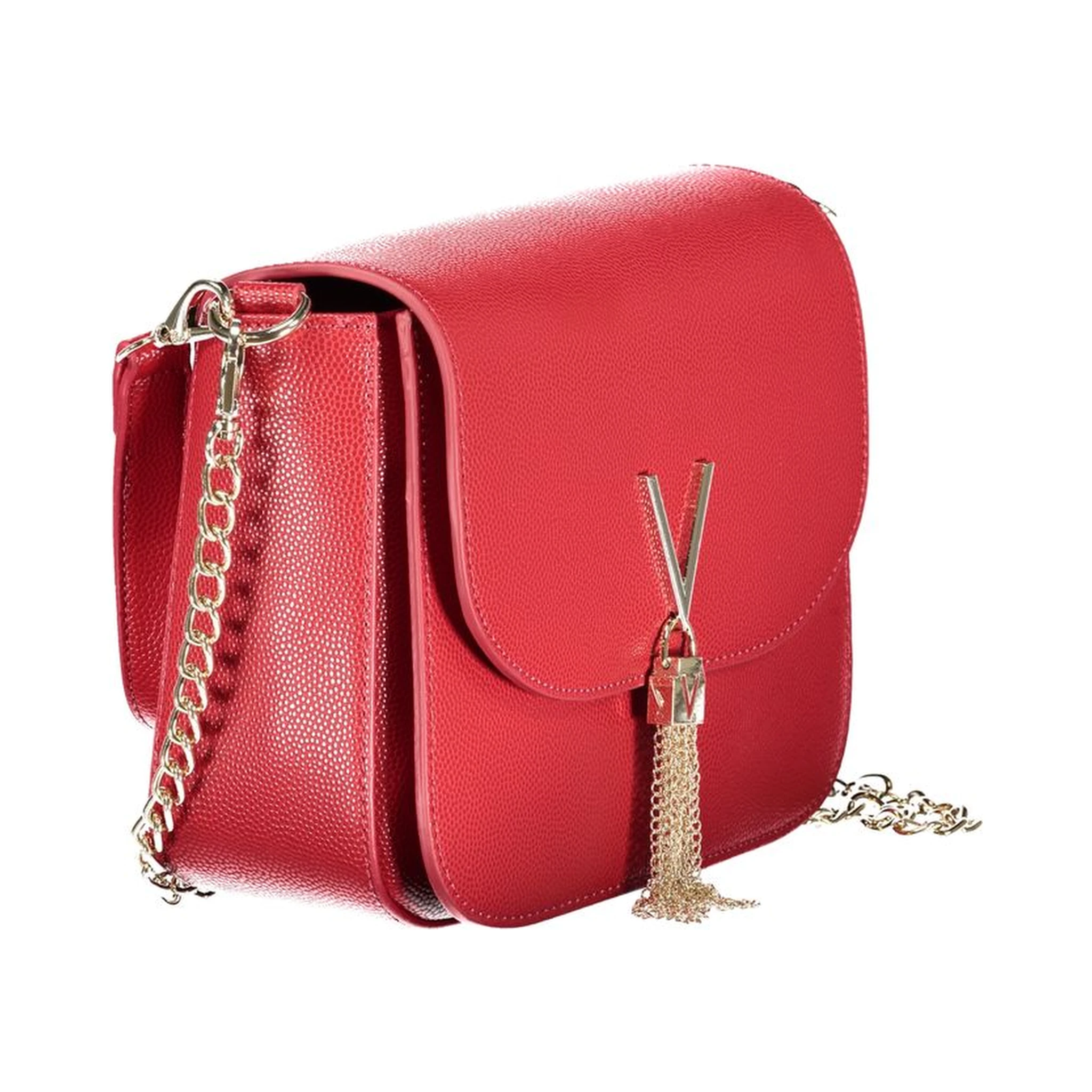 Red Polyethylene Handbag