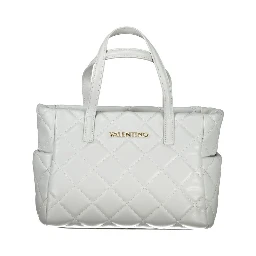 Gray Polyethylene Handbag